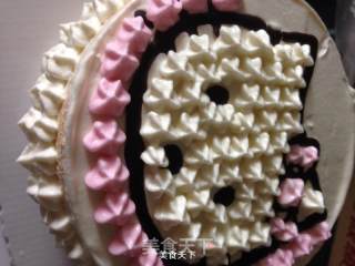 Hello Kitty Cake recipe