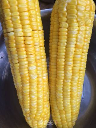 Grilled Corn with Sauce recipe