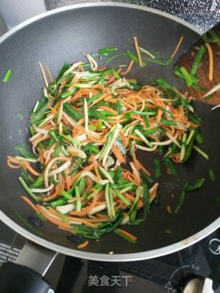 Stir-fried Sansi recipe