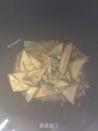 Tofu Braised Minced Meat recipe