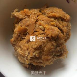 The First Season of 2016 Internet Celebrity-pork Floss Egg Yolk Green Group recipe