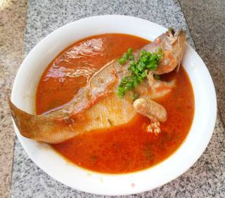 Perch in Red Soup recipe