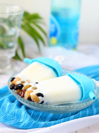 Honey Bean Milk Popsicle recipe