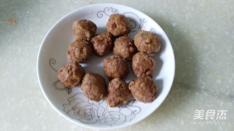 Braised Meatballs recipe