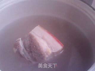 Braised Pork Belly with Tea Tree Mushroom recipe