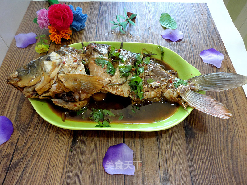Braised Carp in Soy Sauce recipe