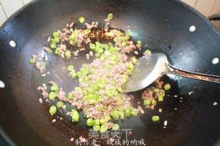 Stir-fried Ground Beef with String Beans recipe