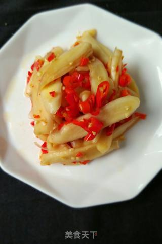 Chopped Pepper and Pickled Ginger recipe