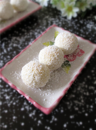 Egg White Coconut Balls recipe