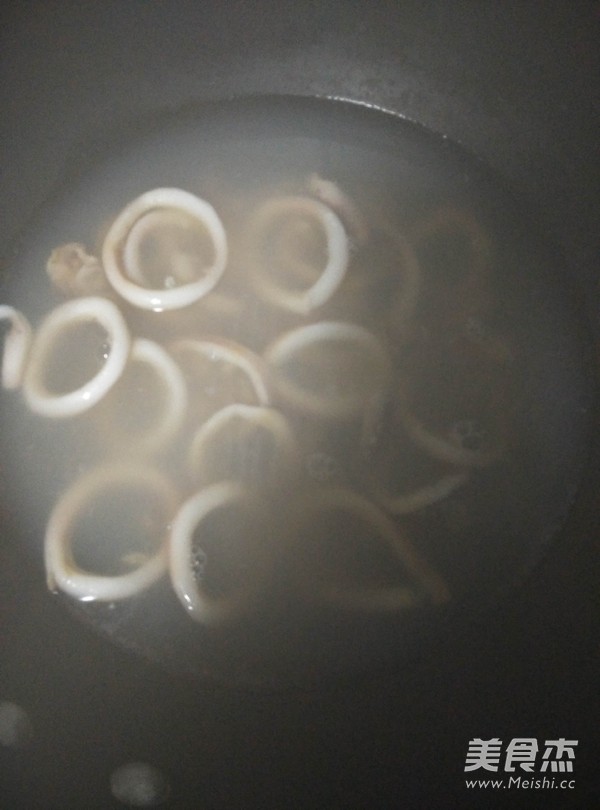 Green Pepper Squid Rings recipe