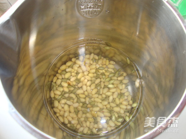 Pumpkin Seed Soy Milk recipe