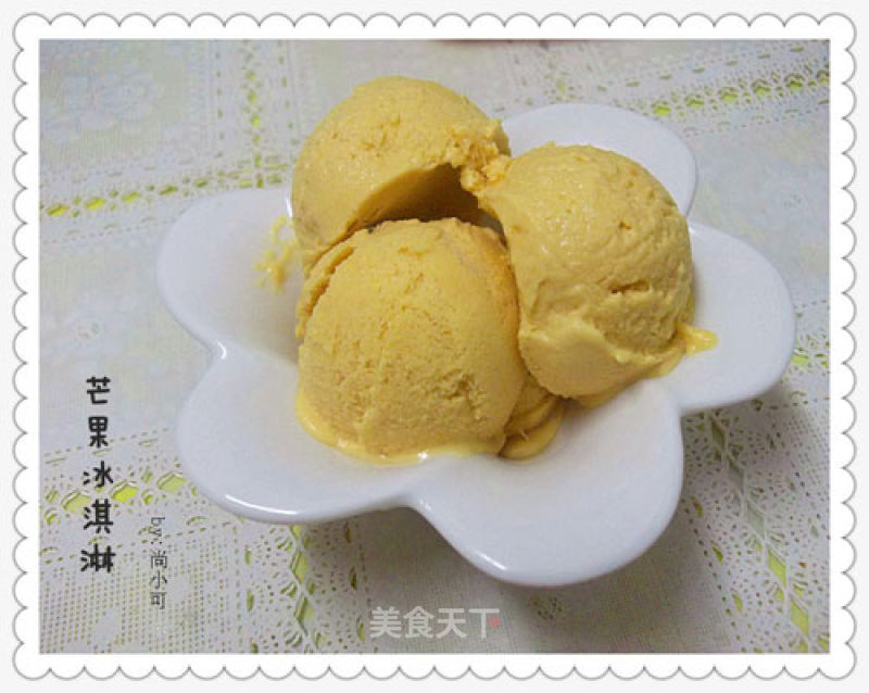 Mango Ice Cream recipe