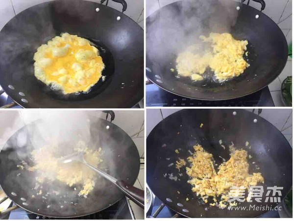 Fried Rice with Onion and Egg recipe