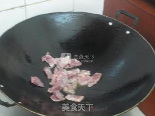 Fried Pork with Pleurotus Eryngii recipe