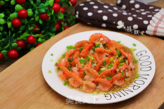 Steamed Shrimp with Garlic recipe