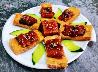 Pan-fried Eel Tofu#酸甜美食# recipe