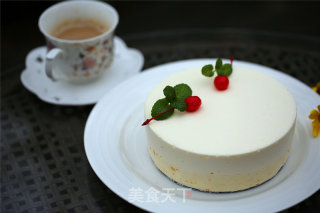 Yogurt Cheese Mousse Cake recipe