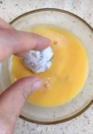 Golden Sticky Rice Shrimp Balls recipe
