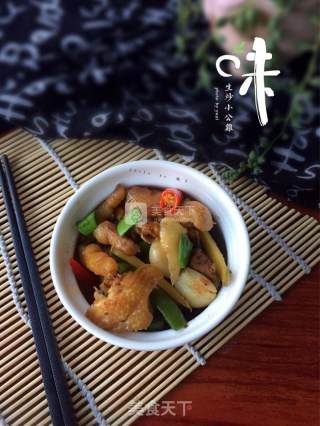 Stir-fried Young Cock recipe