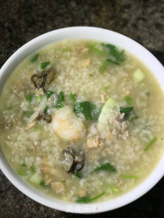 Squid Seafood Porridge recipe