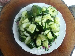 Tossed Cucumber recipe