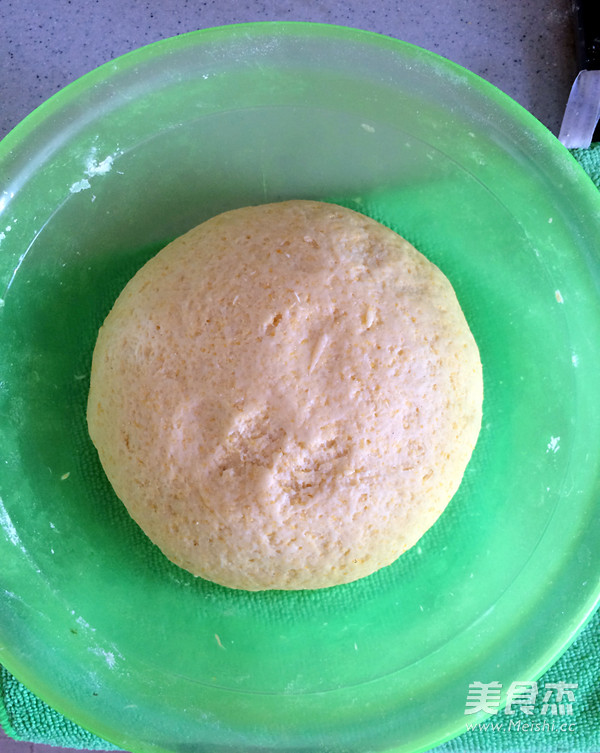 Cornmeal Red Bean Cake recipe