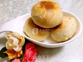 #aca烤明星大赛#moon Cakes with Fresh Meat and Egg Yolk recipe