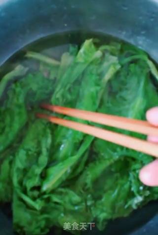 Lettuce with Garlic Oyster Sauce recipe