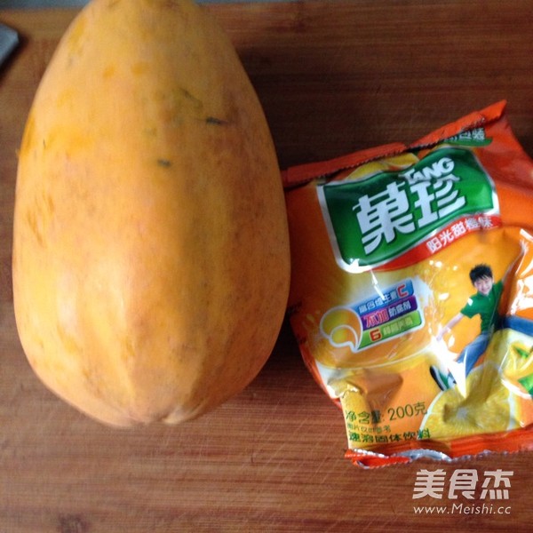 Orange Juice Papaya recipe