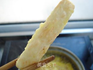 Golden Yam Strips recipe
