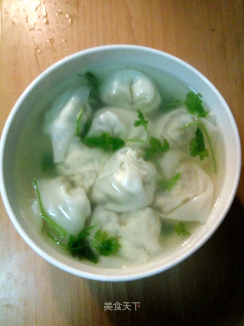 Tofu Wontons with Pickled Vegetables recipe