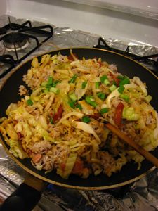 Spicy Bacon Fried Rice recipe