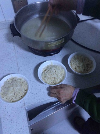 Pork Ribs Soup Noodles recipe