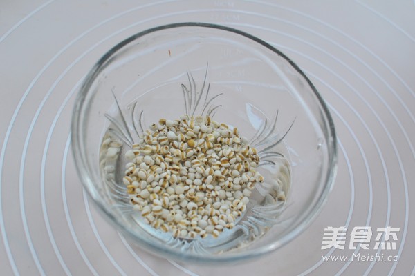 Purple Sweet Potato Barley and White Fungus Soup recipe