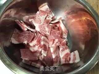 Fried Pork with Pleurotus Eryngii recipe