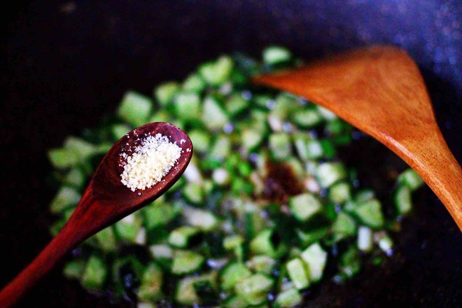 Cucumber Shrimp Mixed Grain Egg Fried Rice recipe