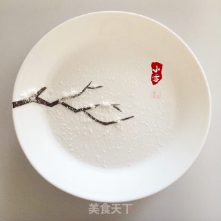 Twenty-four Solar Terms Dinner Plate Painting-xiaoxue recipe