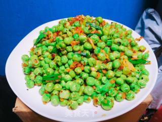 Stir-fried Peas with Pickles (grandmother's Dishes) recipe