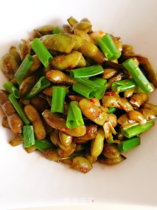 Spicy Fried Edamame recipe