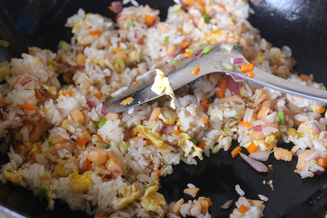 Colorful Fried Rice recipe