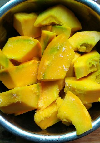 Steamed Pumpkin recipe