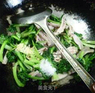 Stir-fried Pork Belly recipe