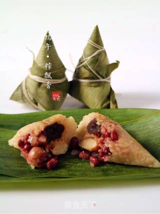 Red Beans and Candied Date Rice Dumplings recipe