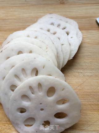 Honey Rouge Lotus Root recipe