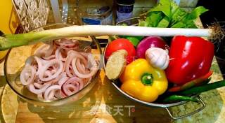 Stir Fried Squid Rings recipe