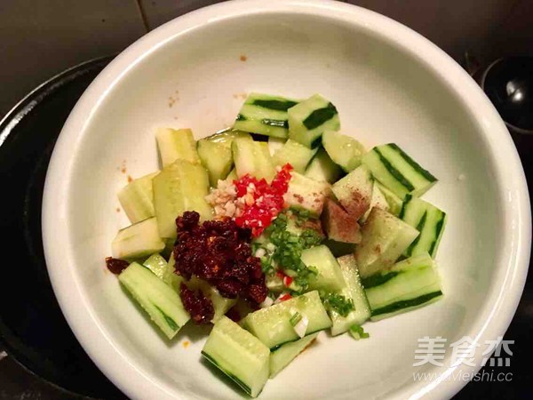 Simple and Quick Cucumber Salad recipe