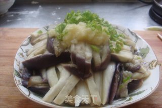 Scream-[steamed Eggplant Strips with Garlic in Oil] recipe