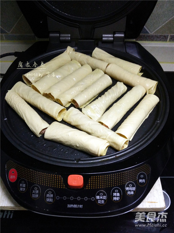 Beancurd Spring Rolls recipe