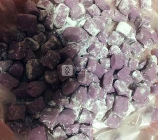 Homemade Handmade Taro Balls recipe