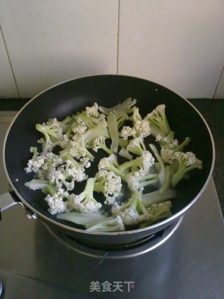 【sour and Hot Cauliflower】 recipe